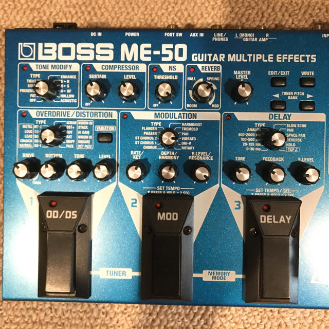 BOSS(ボス)のBOSS ME-50 マルチエフェクター 楽器のギター(エフェクター)の商品写真