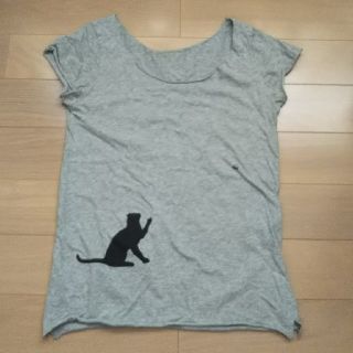 イエナ(IENA)のIENAカットソーTシャツ フレンチスリーブ 綿100%日本製(Tシャツ(半袖/袖なし))