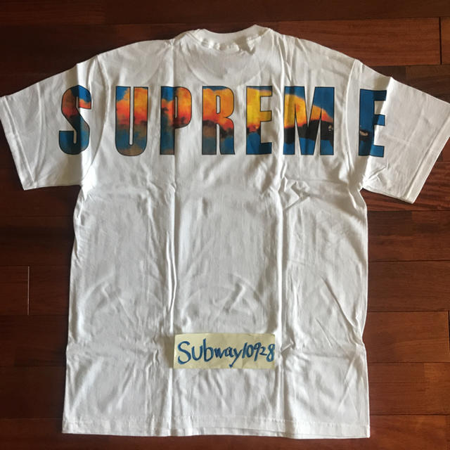 メンズ送料無料 17AW Supreme Crash TEE WHITE M