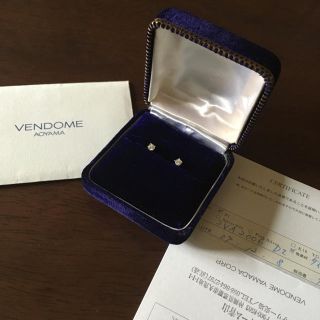 ヴァンドームアオヤマ(Vendome Aoyama)のシンプルなダイヤモンドピアス (ピアス)