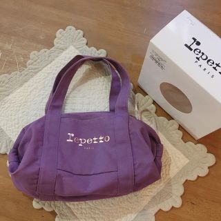 レペット(repetto)のレペット ミニボストン repetto トート バッグ 箱有 箱無値下不可(ボストンバッグ)