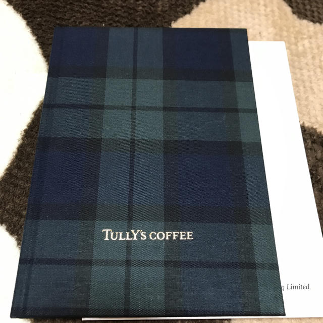 TULLY'S COFFEE(タリーズコーヒー)のタリーズコーヒー ノート インテリア/住まい/日用品の文房具(ノート/メモ帳/ふせん)の商品写真