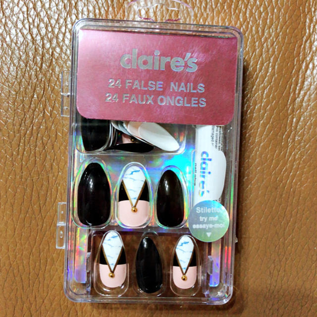 claire's(クレアーズ)のつけ爪 ネイルチップ コスメ/美容のネイル(つけ爪/ネイルチップ)の商品写真