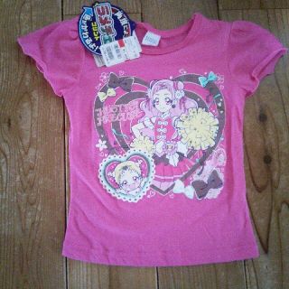 バンダイ(BANDAI)の110　プリキュア　Tシャツ　ピンク(Tシャツ/カットソー)