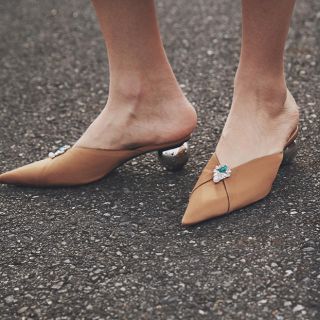 アメリヴィンテージ(Ameri VINTAGE)のAmeri 2WAY POINTED TOE MULE(ミュール)