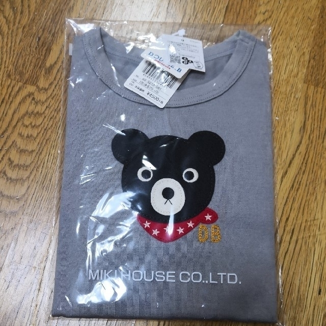 DOUBLE.B(ダブルビー)のダブルビーロングTシャツ120 キッズ/ベビー/マタニティのキッズ服男の子用(90cm~)(Tシャツ/カットソー)の商品写真