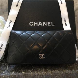 シャネル(CHANEL)の美品！CHANEL シャネル マトラッセ長財布   (財布)