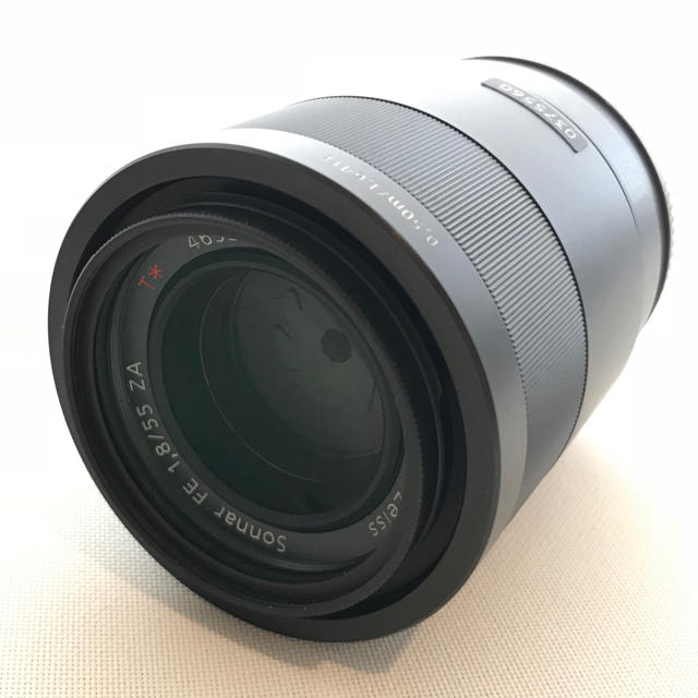 SONY(ソニー)のSONY Carl Zeiss FE 55mm F1.8 【中古】 スマホ/家電/カメラのカメラ(レンズ(単焦点))の商品写真