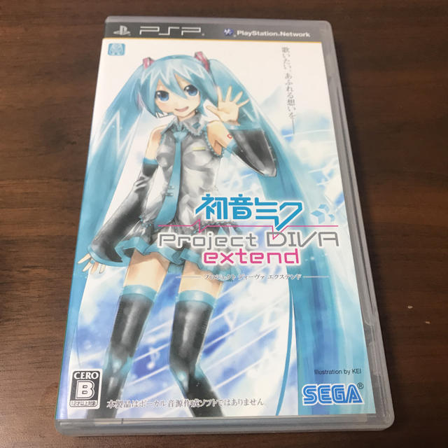 初音ミクProject DIVA extend(PSPソフト)の通販 by ちくわさび｜ラクマ