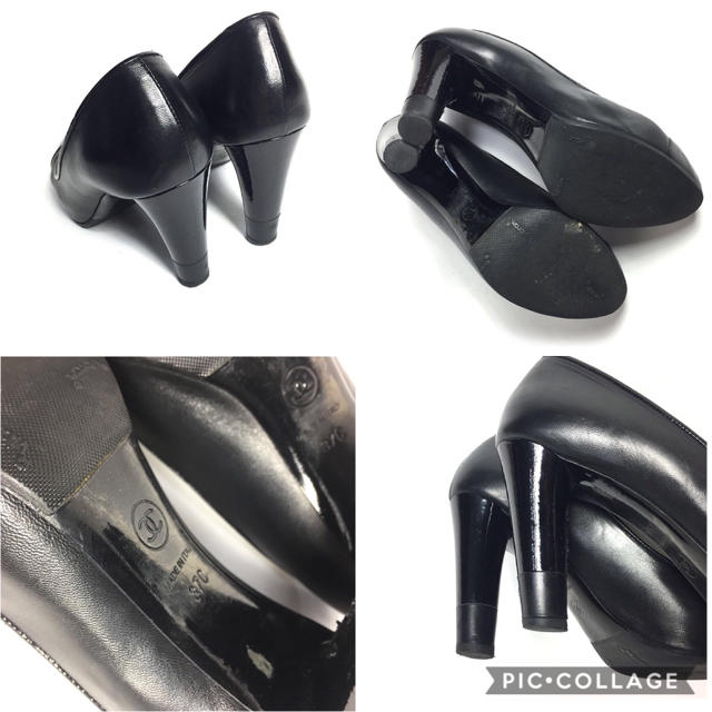 CHANEL(シャネル)のシャネル パンプス ハイヒール ブラック レディースの靴/シューズ(ハイヒール/パンプス)の商品写真
