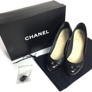 シャネル(CHANEL)のシャネル パンプス ハイヒール ブラック(ハイヒール/パンプス)