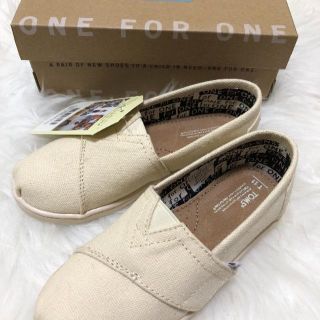 トムズ(TOMS)の☆新品未使用☆ TOMS お子様用スリッポン(スリッポン)