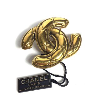 シャネル(CHANEL)のシャネル ブローチ ゴールド ココマーク  (ブローチ/コサージュ)