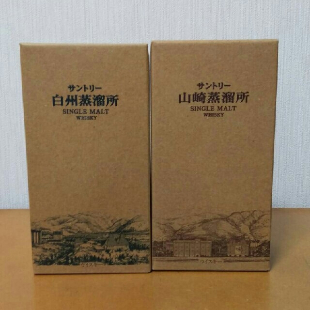 サントリー(サントリー)の山崎蒸留所白州蒸留所 食品/飲料/酒の酒(ウイスキー)の商品写真