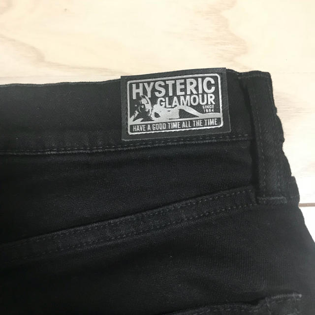 HYSTERIC GLAMOUR(ヒステリックグラマー)のヒステリックグラマーブラックデニム30 メンズのパンツ(デニム/ジーンズ)の商品写真