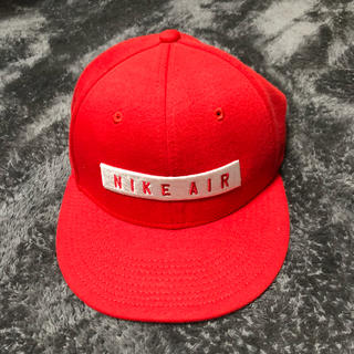 ナイキ(NIKE)のナイキ エアー Nike Air キャップ レッド(キャップ)