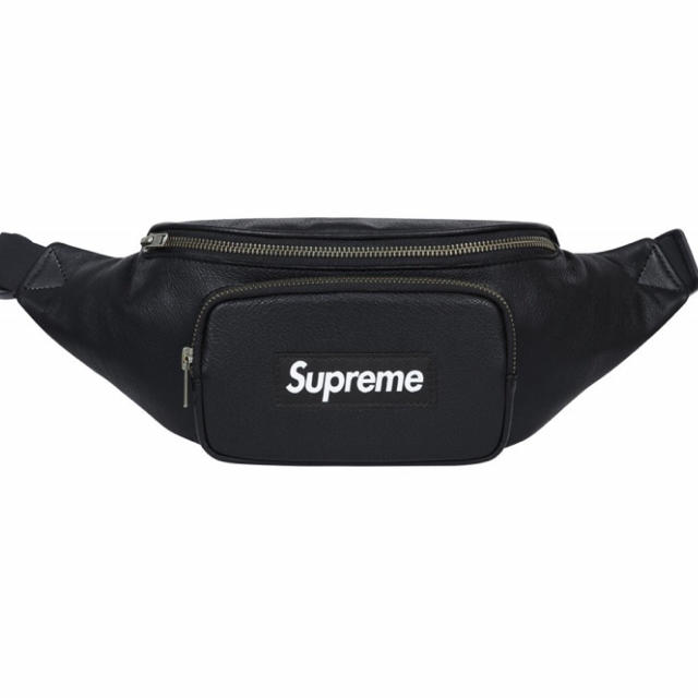 Supreme - 17SS Supreme waist bag シュプリーム レザーウエストバッグ ...