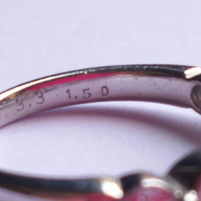 ダイヤモンドリング 1.5ct プラチナ pt900 レディースのアクセサリー(リング(指輪))の商品写真