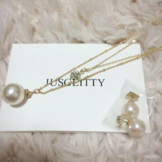 ジャスグリッティー(JUSGLITTY)のJUSGLITTYリバーシブルピアス💓(ピアス)