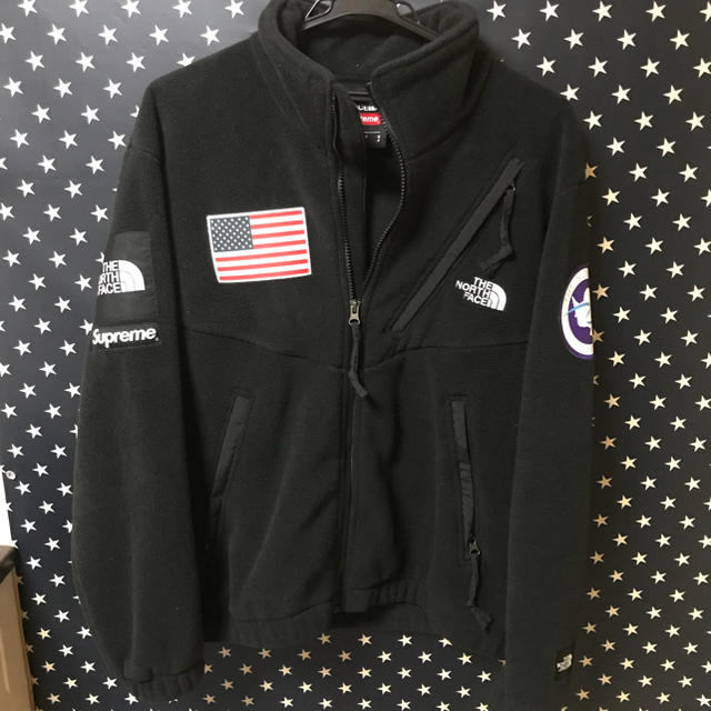 専用！supreme north face フリース ブラック サイズＳ