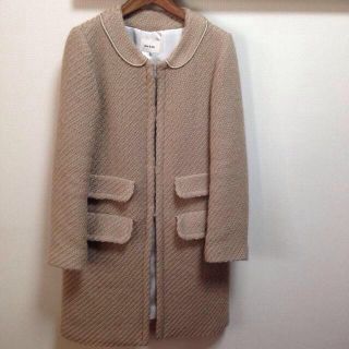 ユナイテッドアローズ(UNITED ARROWS)のアナディス ノーカラーコート♡(ロングコート)