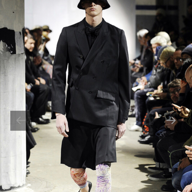 クリアランス直販 Comme des garcons 15aw 捻れジャケット メンズ