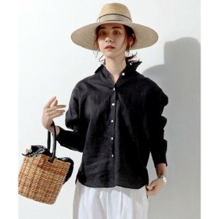 ユナイテッドアローズ(UNITED ARROWS)のUNITED ARROWS ○UBBT リネン レギュラー カラー シャツ ◆(シャツ/ブラウス(長袖/七分))