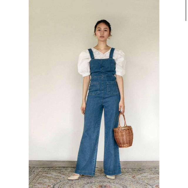 style denim salopette randeboo