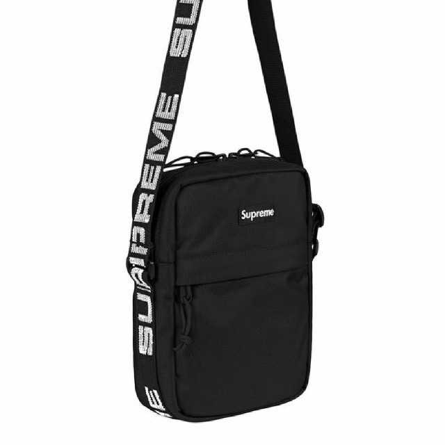 Supreme 18SS Shoulder Bag 黒メンズ