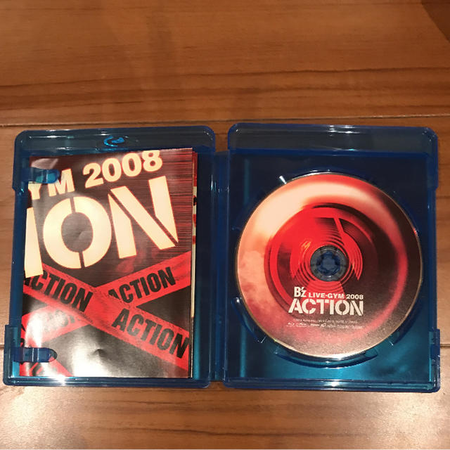 B’z  ブルーレイ ACTION エンタメ/ホビーのDVD/ブルーレイ(ミュージック)の商品写真