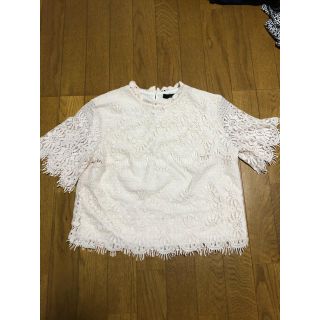 ダブルクローゼット(w closet)のレーストップス(シャツ/ブラウス(半袖/袖なし))