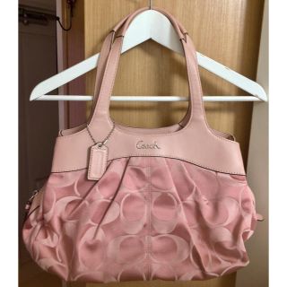 コーチ(COACH)の【新品】Coach【コーチ】トートバッグ【美品】シグネチャー (トートバッグ)