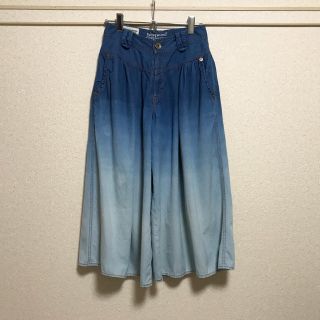 ウエストウッドアウトフィッターズ(Westwood Outfitters)のライトデニム グラデーション スカートパンツ(カジュアルパンツ)