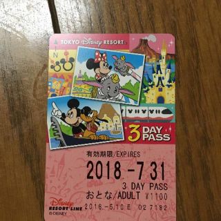 ディズニー(Disney)のディズニーリゾートライン3days(その他)