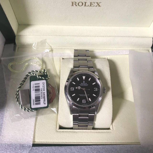 ROLEX(ロレックス)の【V番】ロレックス エクスプローラ1 メンズの時計(腕時計(アナログ))の商品写真