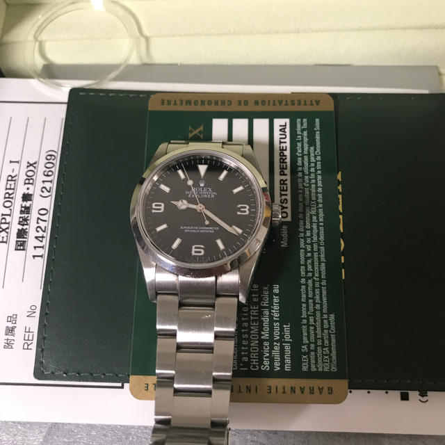 ROLEX(ロレックス)の【V番】ロレックス エクスプローラ1 メンズの時計(腕時計(アナログ))の商品写真