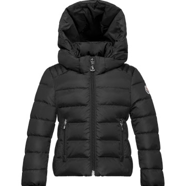 最終お値下げ MONCLER モンクレール ダウン ショート 12A 黒ジャケット/アウター