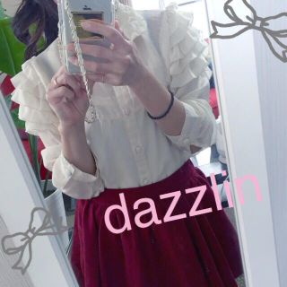 ダズリン(dazzlin)のdazzlin♡フリル♡ブラウス(シャツ/ブラウス(長袖/七分))