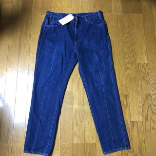 アンユーズド(UNUSED)のunused クリースデニムパンツ 新品未使用(デニム/ジーンズ)