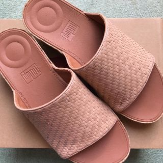 フィットフロップ(fitflop)のfitflop BALI SLIDE SANDALS US07 Nude  (サンダル)