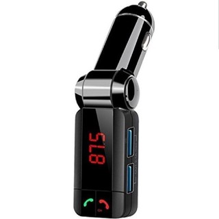 FMトランスミッター　ブラック　Bluetooth(車内アクセサリ)