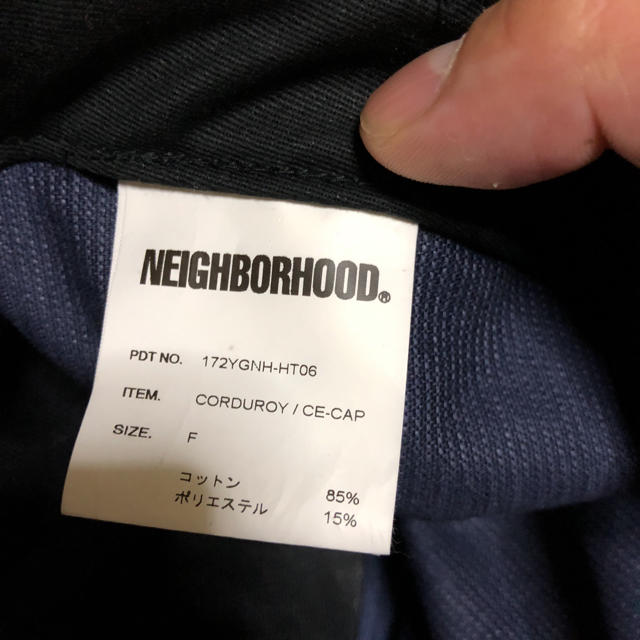 NEIGHBORHOOD(ネイバーフッド)のキャップ neighborhood コーデュロイ ネイバーフッド tシャツ メンズの帽子(キャップ)の商品写真