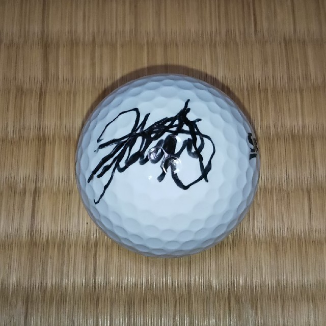 【サインボール】松山英樹選手 サインゴルフボール DUNLOP SRIXON