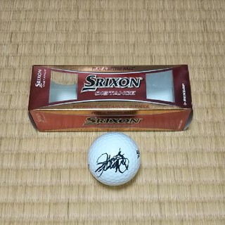 【サインボール】松山英樹選手 サインゴルフボール DUNLOP SRIXON (スポーツ選手)