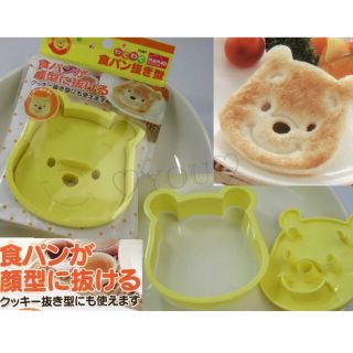 クマノプーサン(くまのプーさん)の新品 キャラ弁 型抜き ディズニー 食パン抜き型 くまのプーさん(調理道具/製菓道具)