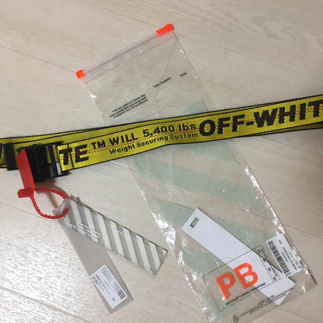 OFF-WHITE(オフホワイト)のOff-White インダストリアルベルト メンズのファッション小物(ベルト)の商品写真