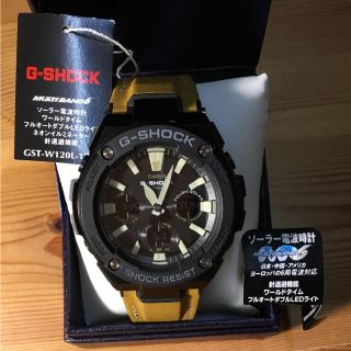 【美品】G-SHOCK  GST-W120L-1BJF