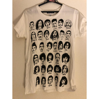 アクネ(ACNE)のBLACK SCORE 白Tシャツ (Tシャツ/カットソー(半袖/袖なし))