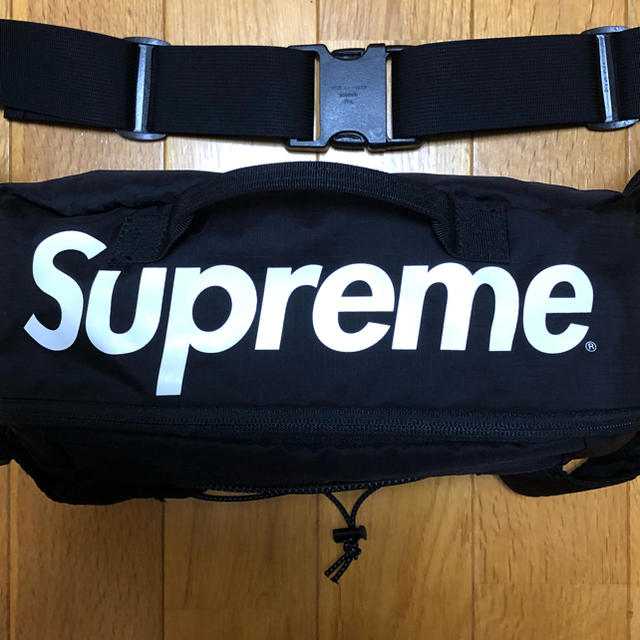 Supreme(シュプリーム)のよし様専用 Supreme 17ss Waist Bag Black メンズのバッグ(ウエストポーチ)の商品写真