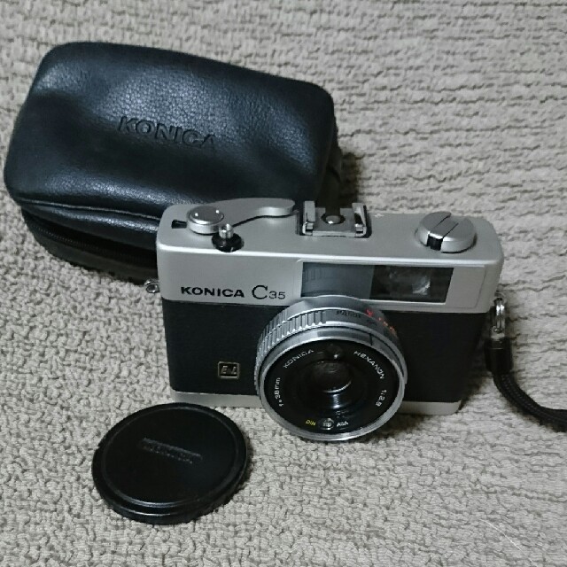 KONICA MINOLTA(コニカミノルタ)のすーな様専用 KONICA c35  カメラ スマホ/家電/カメラのカメラ(フィルムカメラ)の商品写真